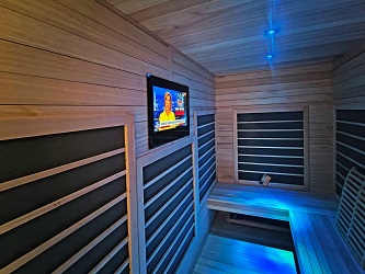 New photos of the Sauna TV