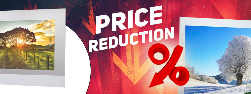 TV prices are reduced