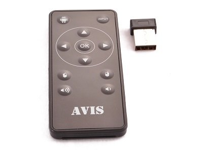 Gyro air mouse remote control with USB receiver