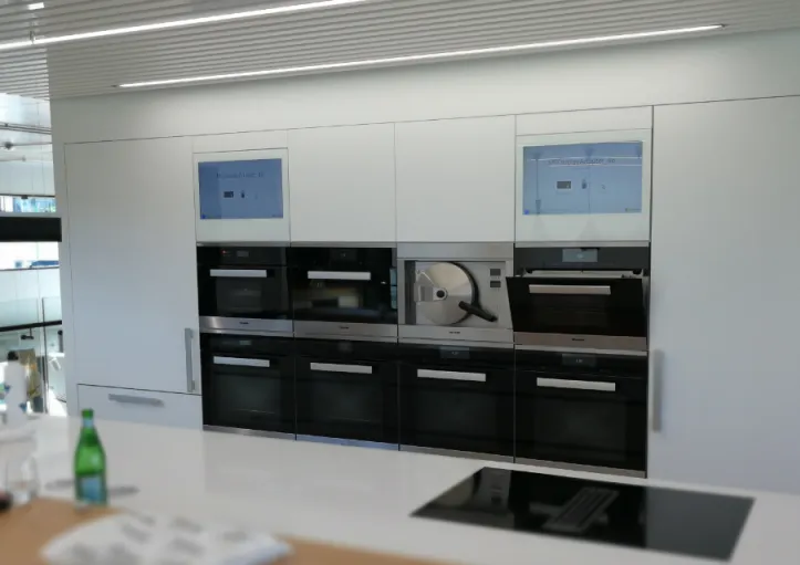 AVEL TVs built into kitchen cabinets in Australia