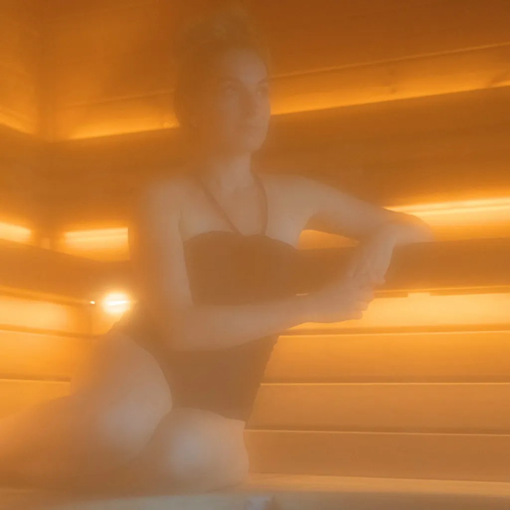 Ultra-bright Parallel AV Sauna Televisions cut through the steamiest saunas