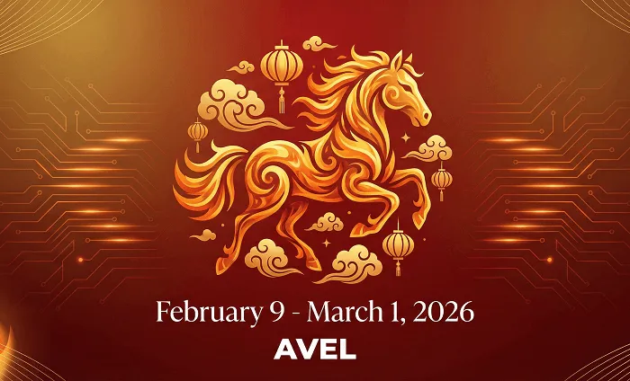AVEL Chinese New Year holiday notice, February 9 – March 1, 2026